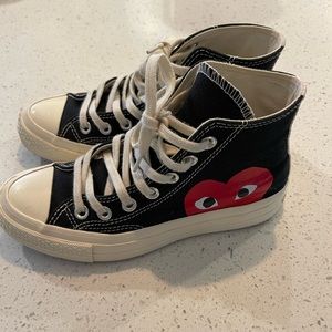 Black CDG converse